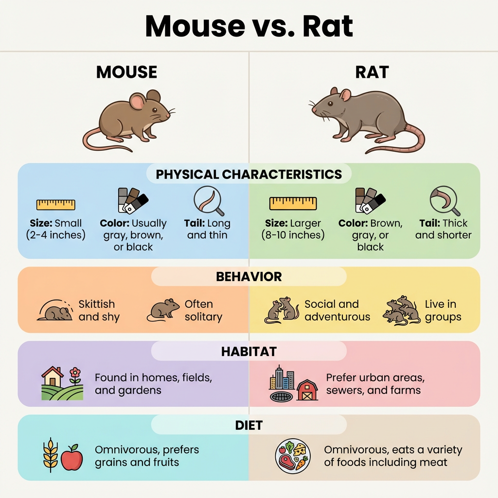 Mice vs Rats