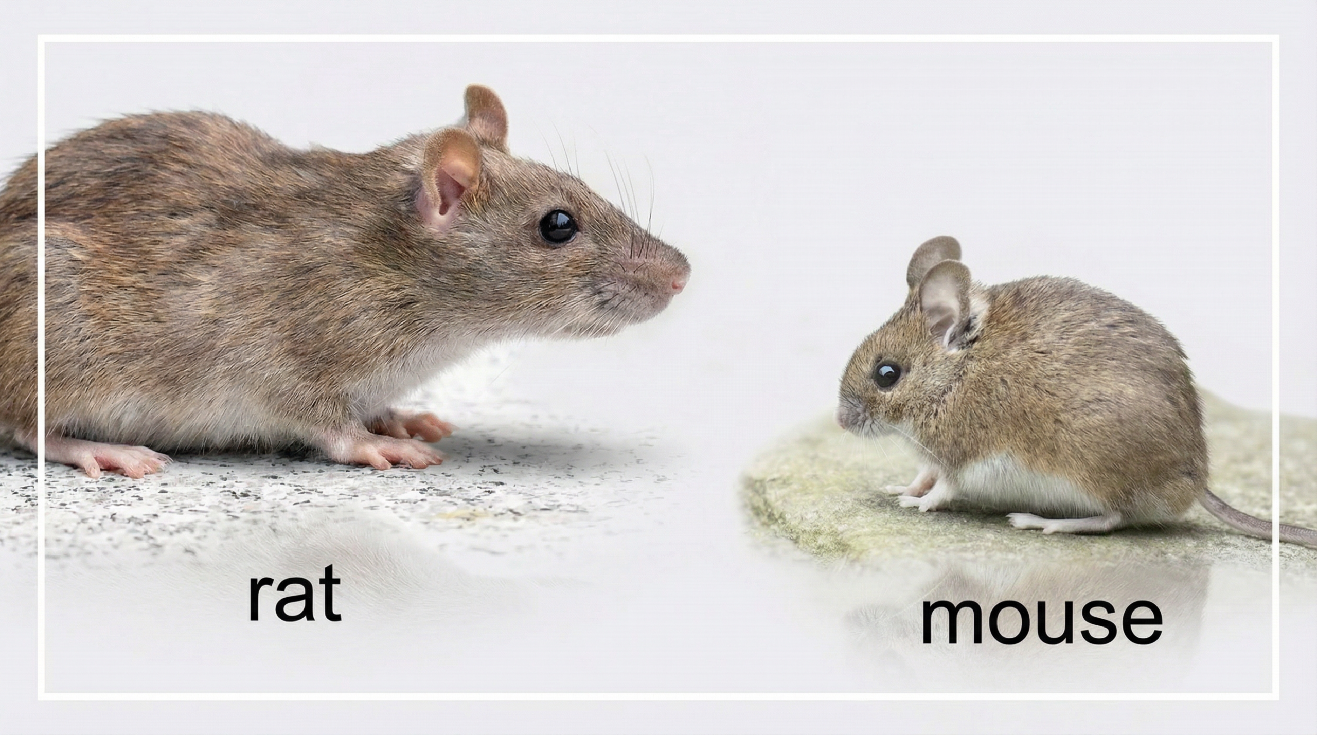 mouse vs rat