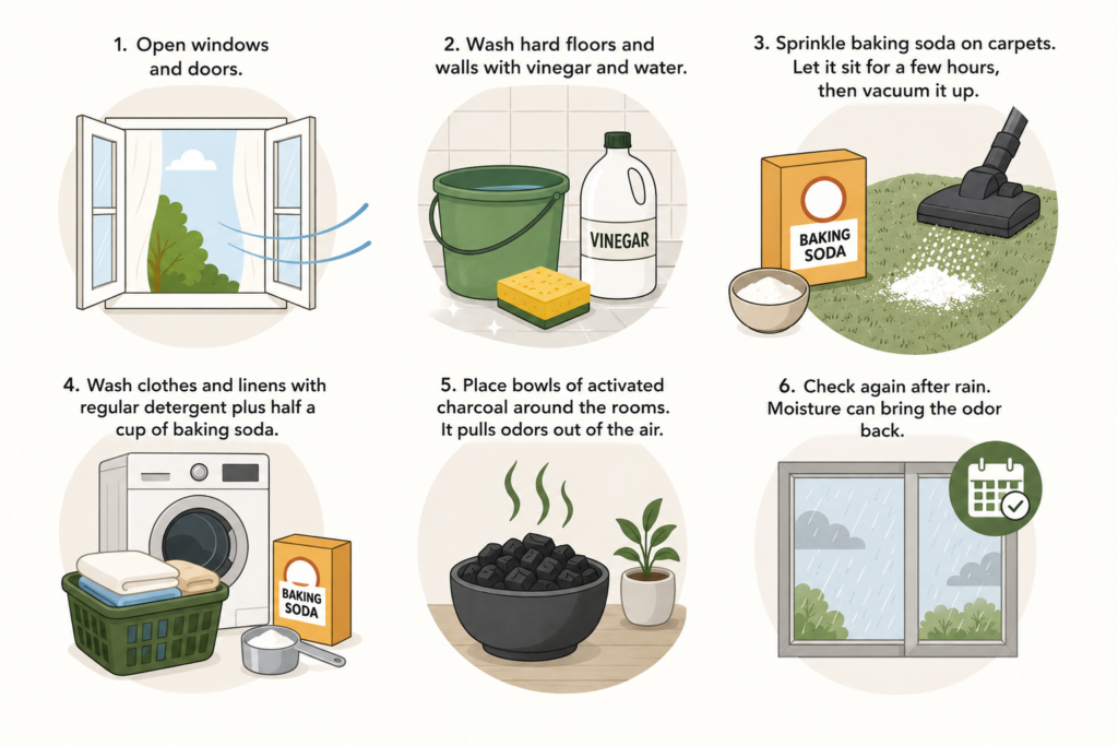 Get Rid of Skunk Smell in Your Home